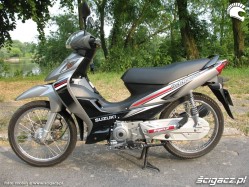 Suzuki Adress 125 model 2009 dane techniczne