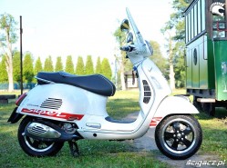 Vespa GTS 300 model 1970 dane techniczne