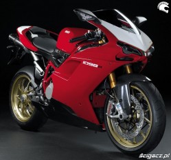 Ducati Superbike 1098R model 2009 dane techniczne