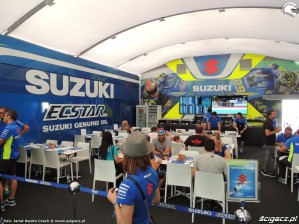 MotoGP Brno 2018 Ecstar Suzuki Hospitality 1
