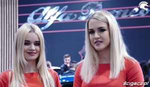 hostessy alfa romeo poznan motor show 2018