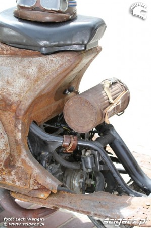 36 Yamaha Ospa JOG 50 RR rat rust scoot custom
