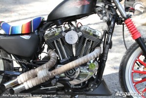 25 Custom Hell Ride Harley Davidson Sportster silnik