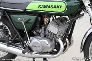 07 Kawasaki H1 Mach 3 silnik