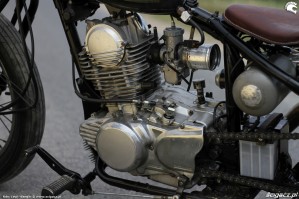 16 Yamaha SR 250 custom motor