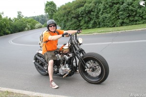 01 Harley Davidson Knucklehead custom Jacek Szczesny
