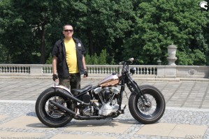 04 Harley Davidson Knucklehead custom miedziak jacek