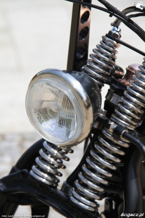 43 Harley Davidson Knucklehead custom reflektor