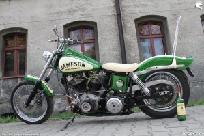 19 Harley Davidson Shovelhead custom statyka
