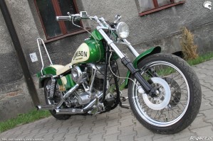 22 Harley Davidson Shovelhead custom bike