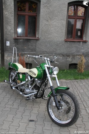 50 Harley Davidson Shovelhead custom bike