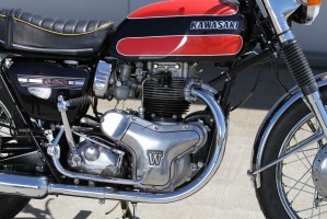 07 Kawasaki W1 silnik