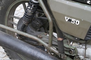15 Moto Guzzi V50 Nato wal napedowy