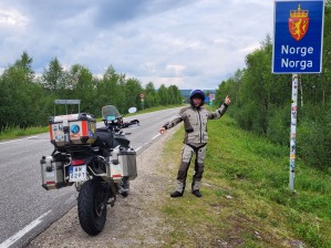 050 Nordkapp na motocyklu