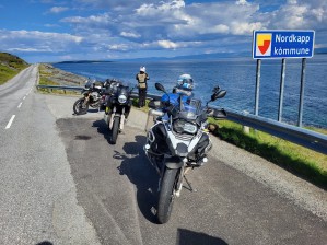 074 Nordkapp na motocyklu