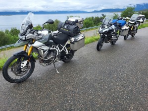 106 Nordkapp na motocyklu