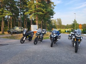 157 Nordkapp na motocyklu motocykle