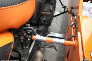 13 Sidecar Moto Pomarancza polaczenie