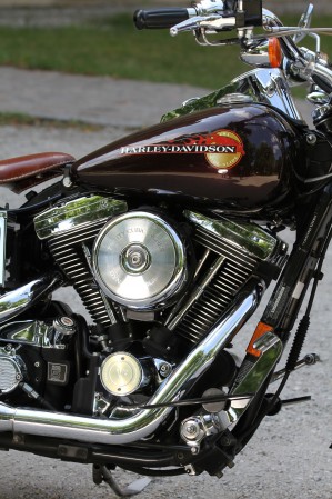 19 Harley Davidson Dyna Wide Glide silnik v