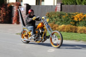 02 Harley Davidson Knucklehead w akcji