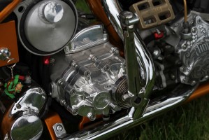 16 Harley Davidson Knucklehead kopniak custom