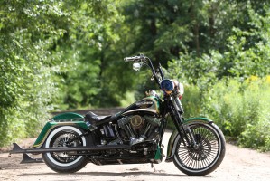 08 Harley Davidson Softail Springer custom statyka
