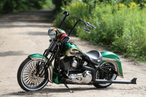 12 Harley Davidson Softail Springer custom sesja zdjeciowa