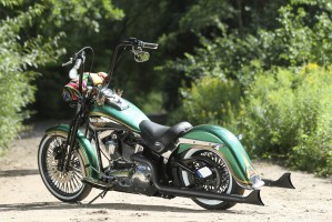14 Harley Davidson Softail Springer custom na zdjeciach