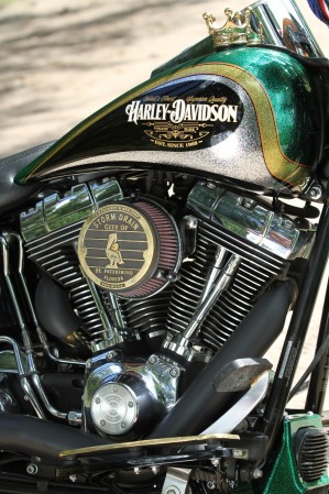 22 Harley Davidson Softail Springer custom silnik