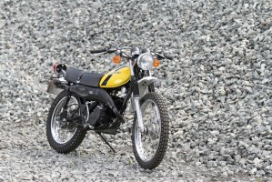 23 Kawasaki KE 125 Dwusuwe enduro z lat 70