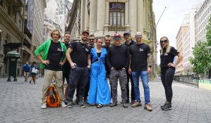 ekipa Motul Tour Ameryka Poludniowa w Santiago