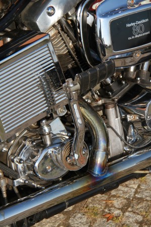 36 Harley Davidson FLH Shovelhead kopniak