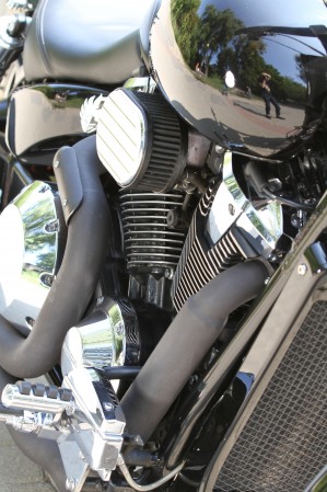 24 Honda VTX 1800 custom detale