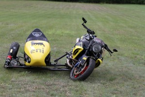 12 Buell 1125 CR z koszem bocznym Szajbas Garage w zlozeniu