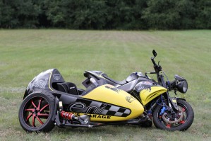 22 Buell 1125 CR z koszem bocznym Szajbas Garage statyka