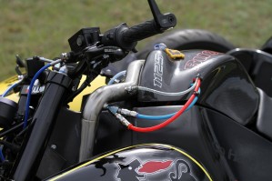 29 Buell 1125 CR z koszem bocznym Szajbas Garage przewody