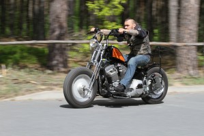 02 Harley Davidson Softail Standard 2003 custom jazda