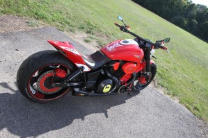 08 Honda VTX 1800 z gory