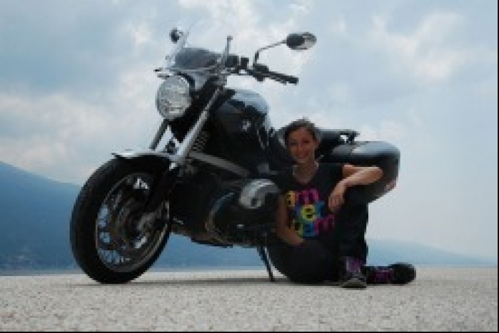 Jezioro Garda motocykl