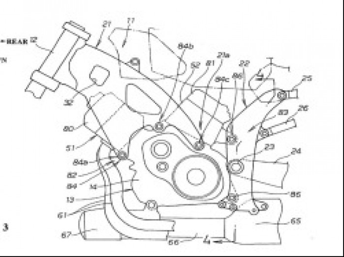 2008 vfr 1000 rysunek