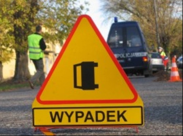 uwaga wypadek