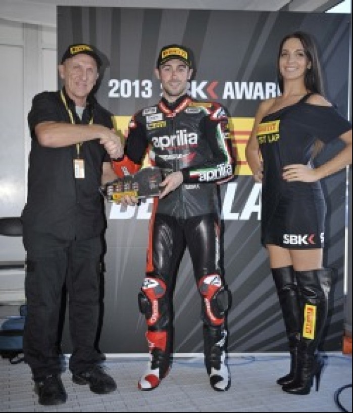 Pirelli Best Lap Award Laverty