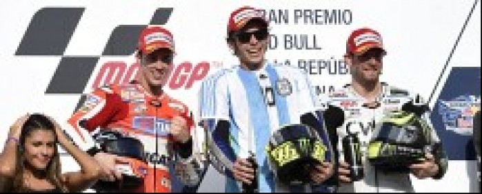 podium MotoGP