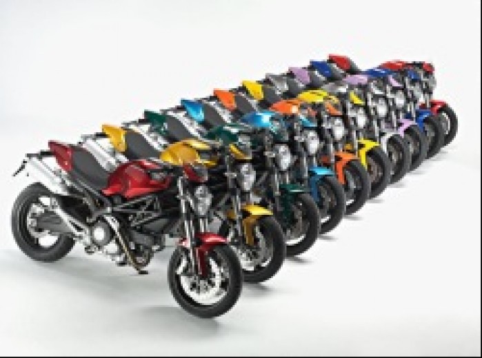Ducati Monster Colour Therapy