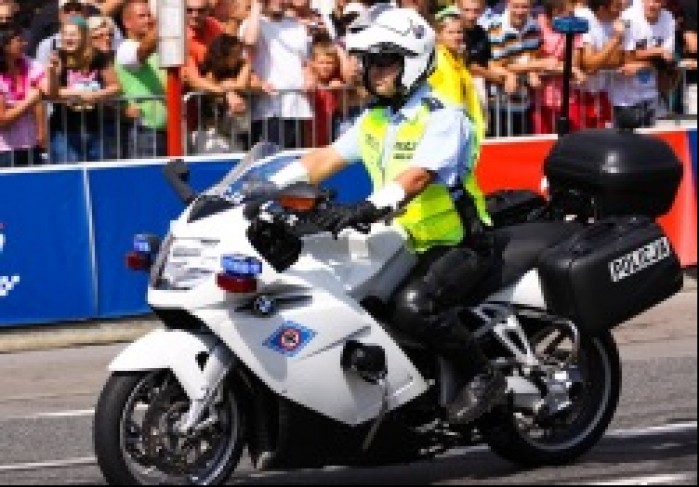 Verva Street Racing Policjant na motocyklu