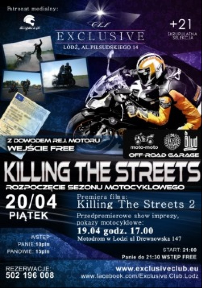 plakat killing the streets 2