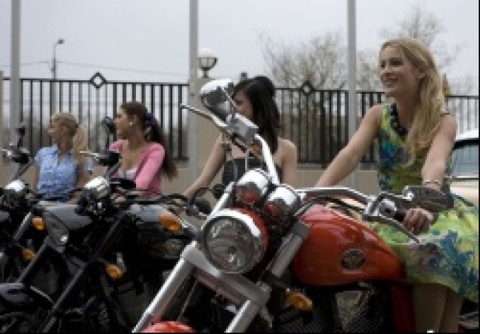 Dziewczyny i motocykle Victory 3fun