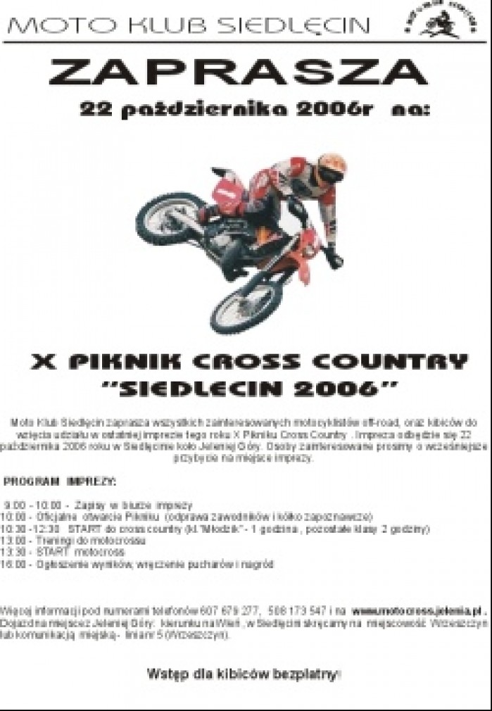 X Piknik Cross Country SIEDLECIN 4