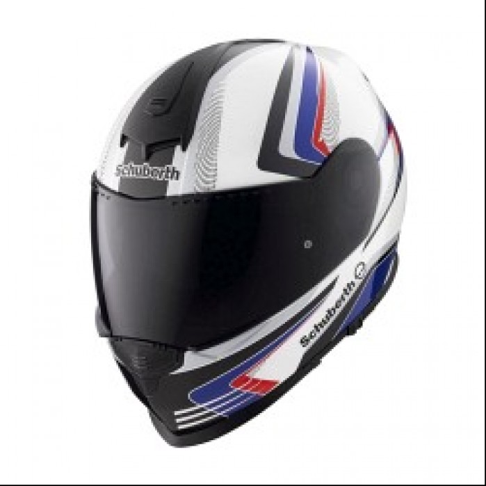 Schuberth S2 Ghost White Blue Red