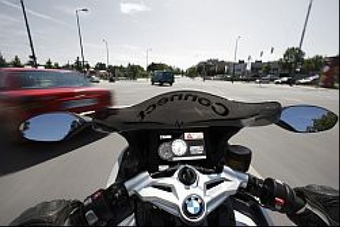 bmw connected Ride zegary m